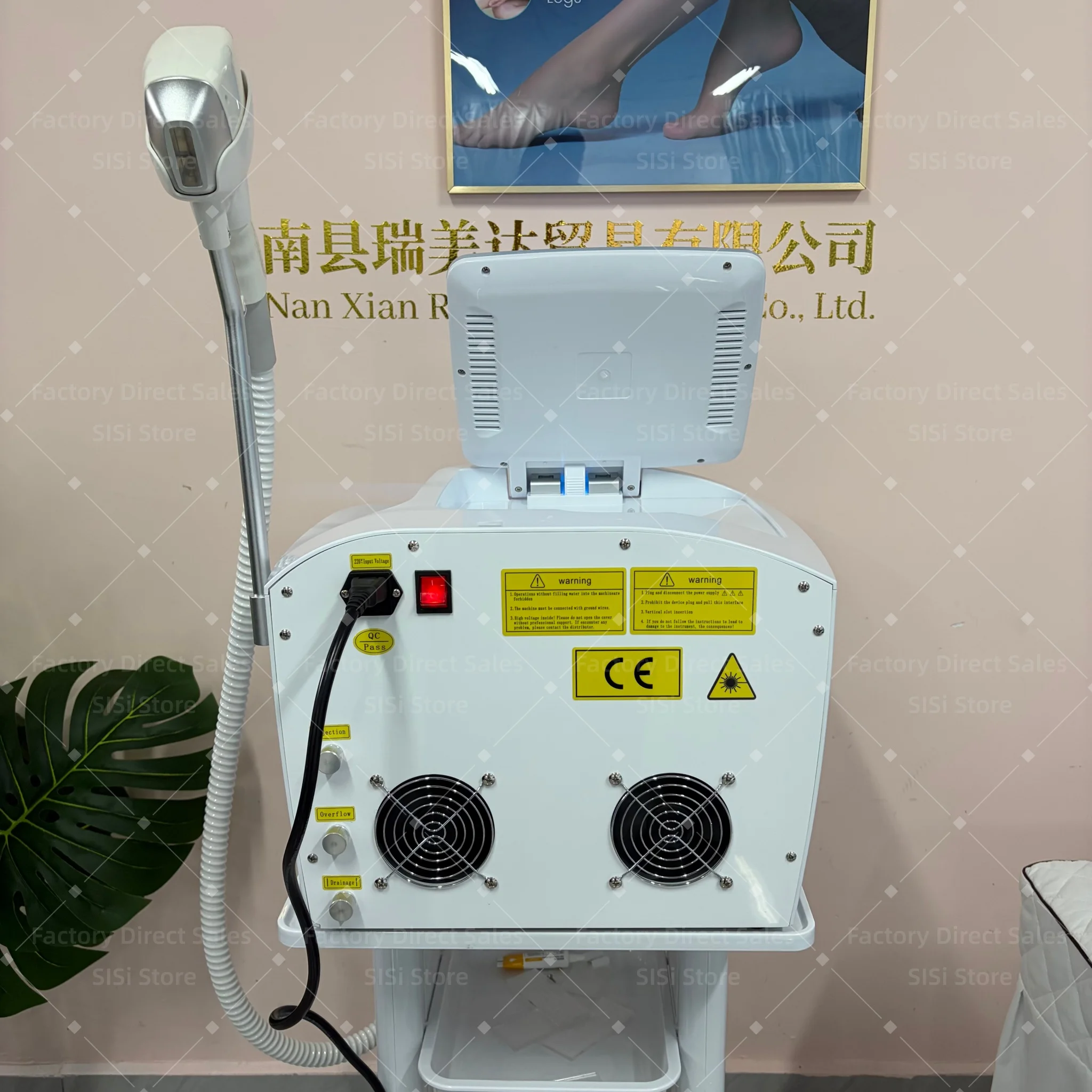 Appareil Professionnel d'Épilation Laser à Diode 5000W - 4 Longueurs d'Onde avec Certificat CE image 6