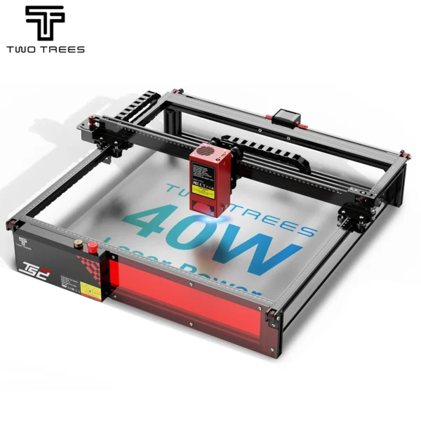 Graveur Laser Twotrees TS2-40W - Machine de Découpe et Gravure Haute Puissance