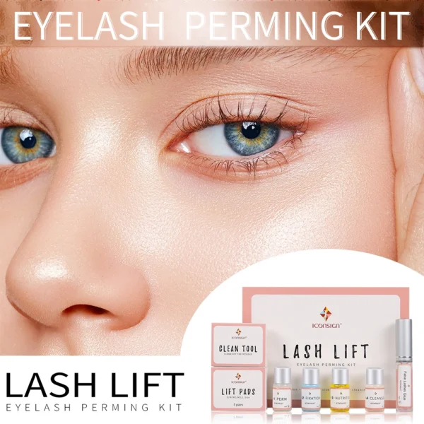 Kit de Rehaussement et Permanente des Cils ICONSIGN - Effet Courbé Longue Durée vue 2