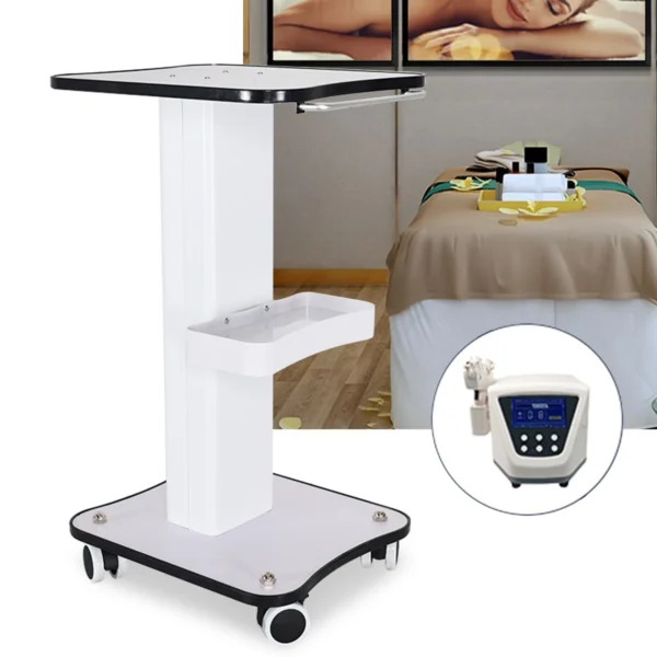 Chariot de Salon Mobile et Moderne pour Coiffure et Soins de Beauté