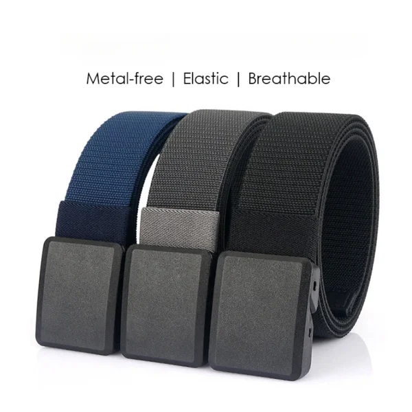 Ceinture Élastique Extensible avec Boucle Plastique - 120 cm vue 2