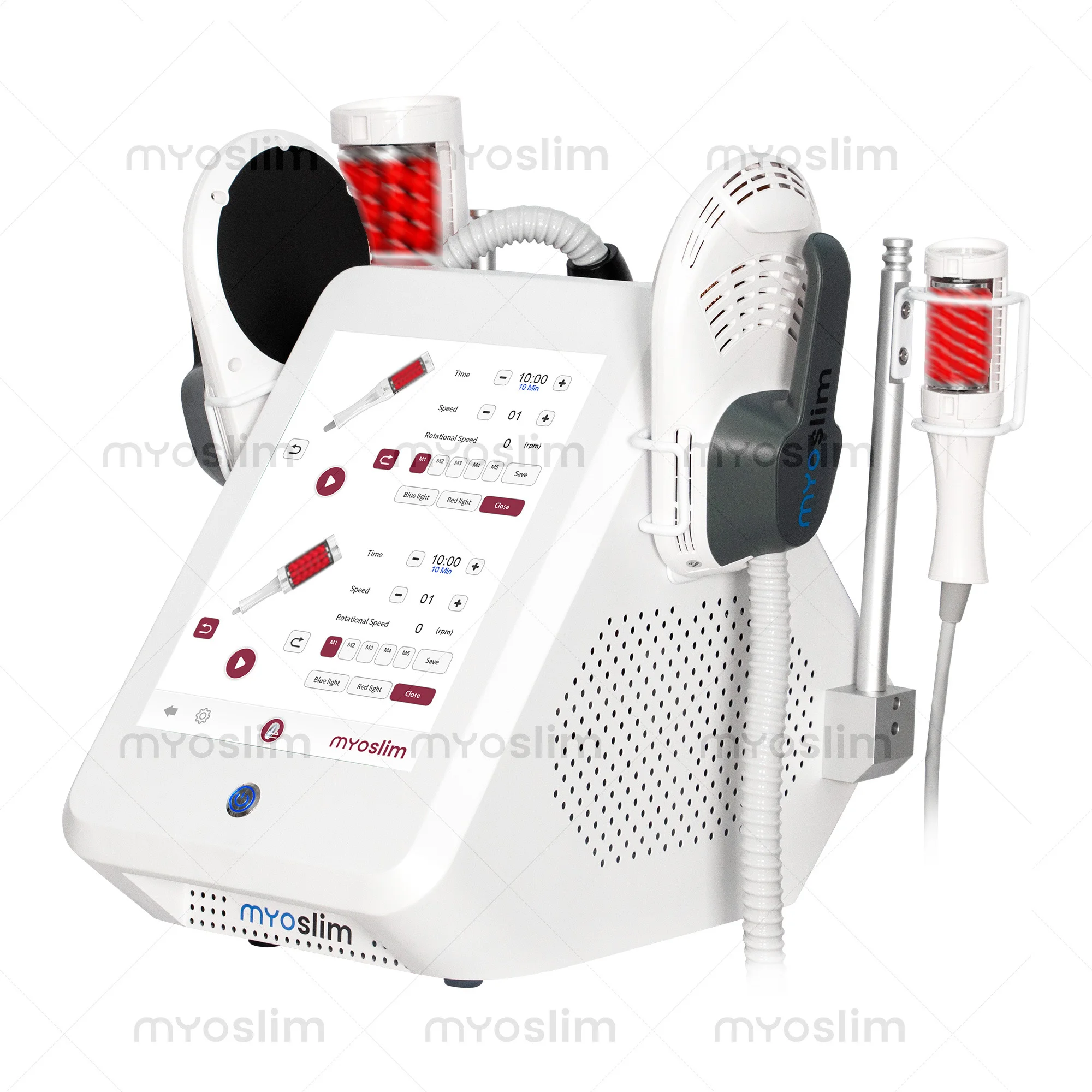Appareil de modelage corporel Myoslim 6500W et stimulation EMS avec 4 poignées image 6