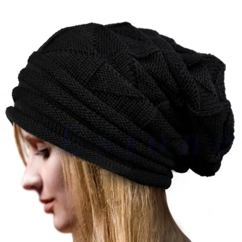 Bonnet d'Hiver en Tricot Ample et Chaleureux vue 2