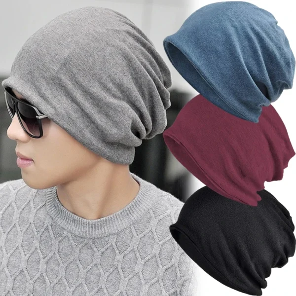 Bonnet en Coton Vintage Hip-Hop pour Homme et Femme