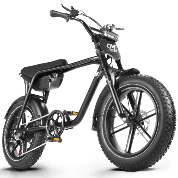 Vélo Électrique Tout-Terrain 48V 18Ah - Pneus Larges 20" × 4.0