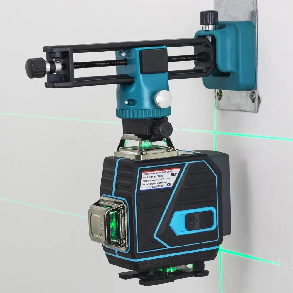 Niveau laser croisé 360° KaiTian à ligne verte professionnelle avec trépied et récepteur image 3