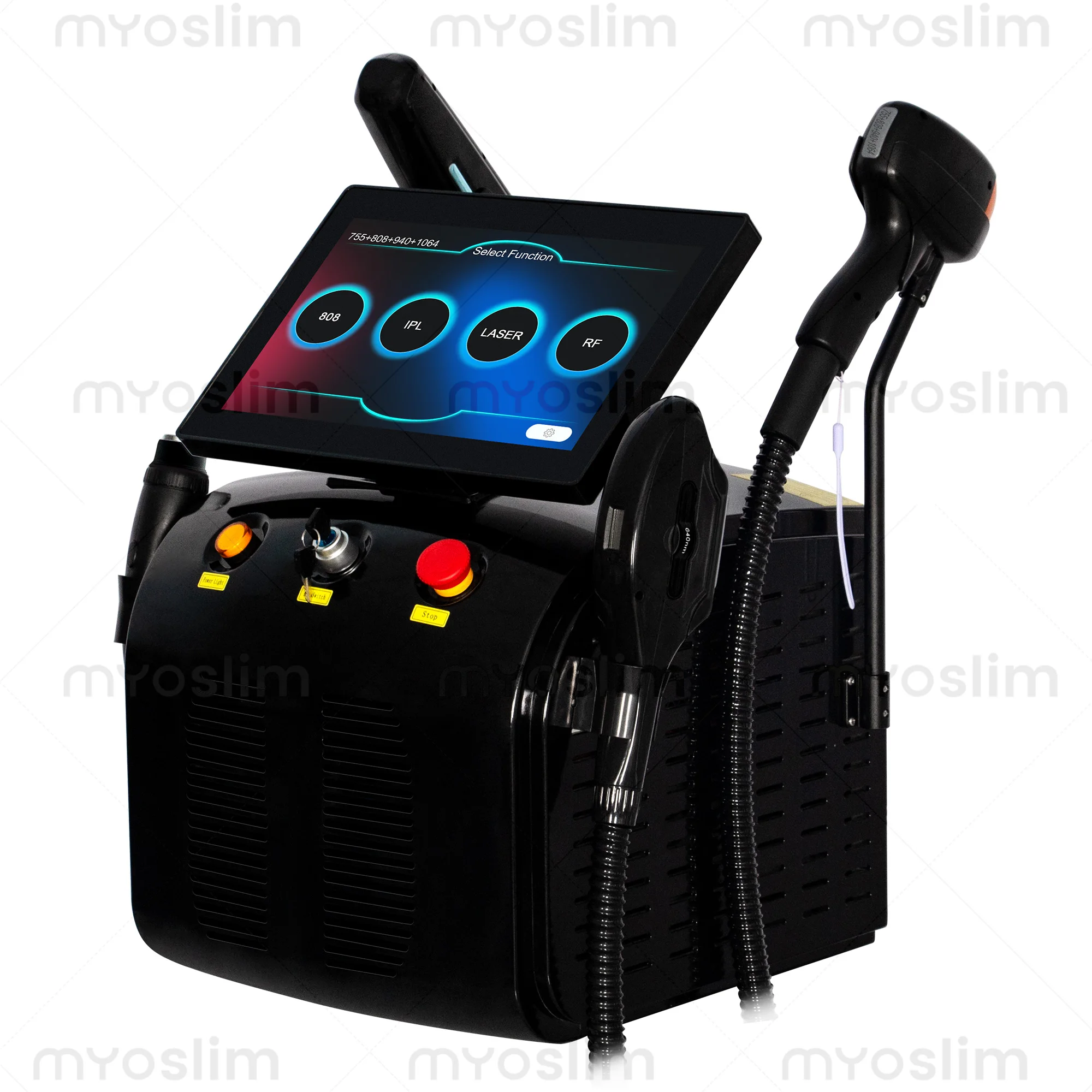 Appareil Professionnel 4-en-1 5000W - Épilation Laser Diode 808nm, Picoseconde, IPL et RF image 5