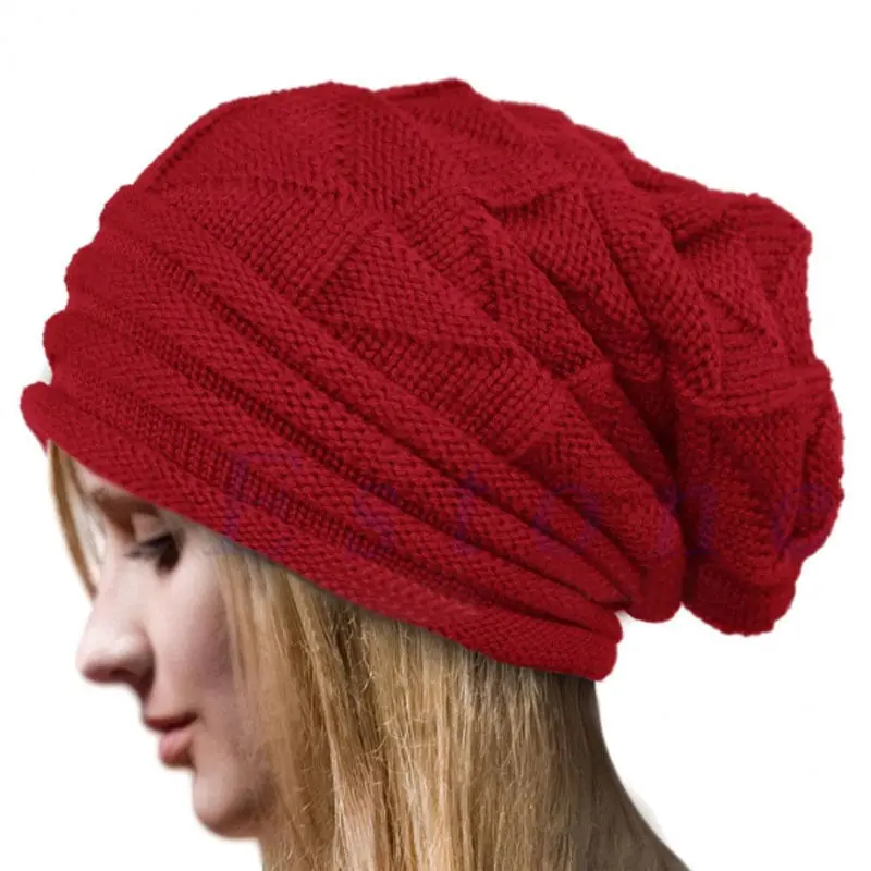 Bonnet d'Hiver en Tricot Ample et Chaleureux image 3