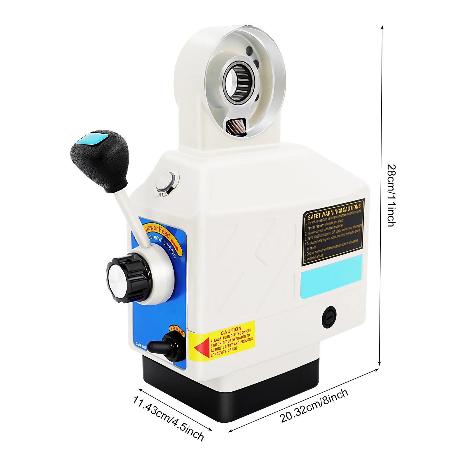 Alimentation électrique pour fraiseuse axe X - Vitesse réglable 220V image 3