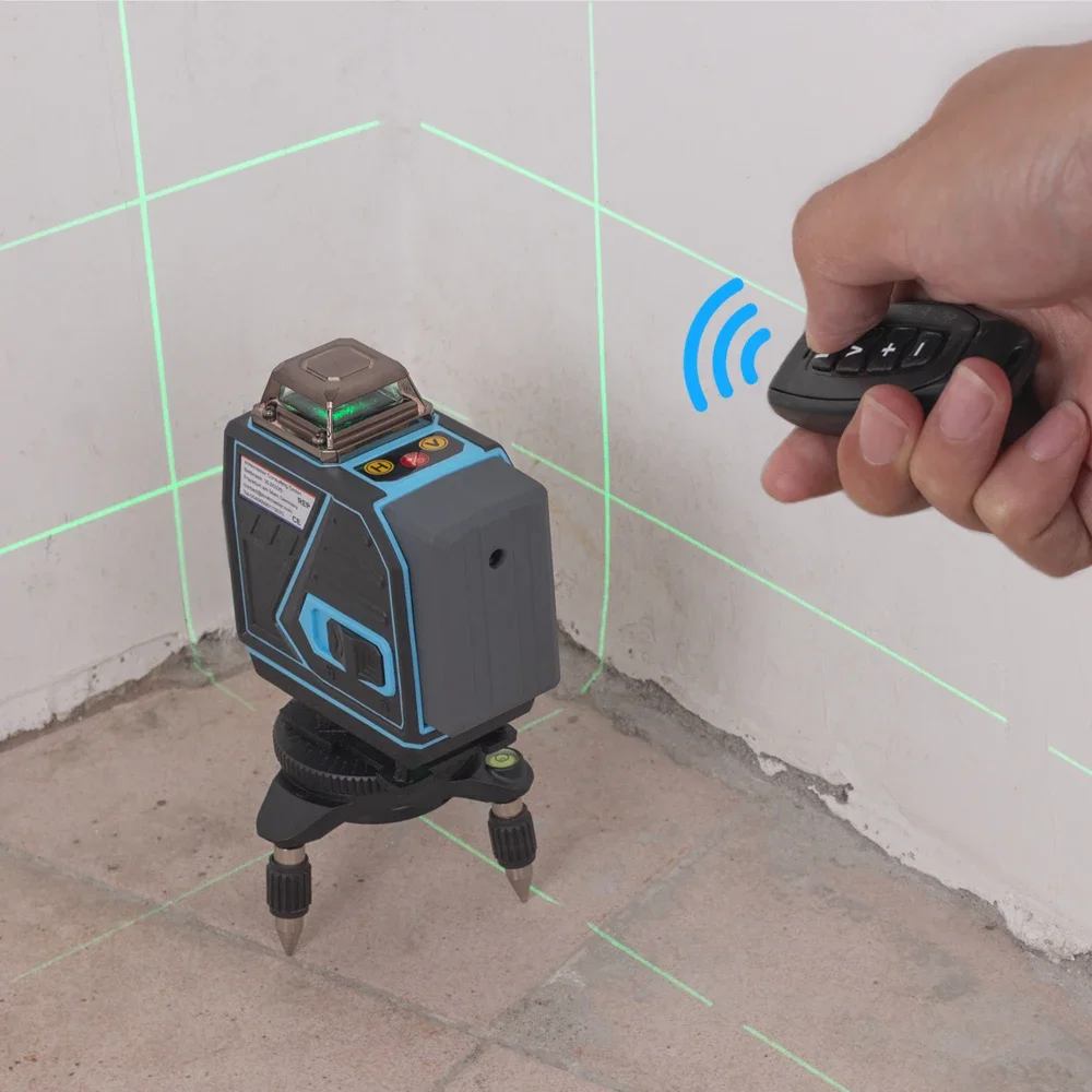 Niveau laser croisé 360° KaiTian à ligne verte professionnelle avec trépied et récepteur image 5