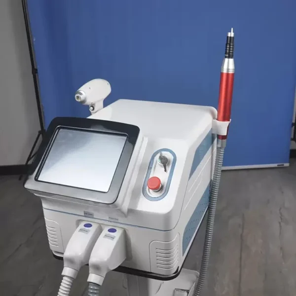 Appareil Professionnel 2 en 1 pour l'Épilation Laser Diode et Détatouage Picoseconde vue 2