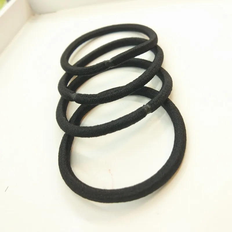 Lot d'élastiques à cheveux souples de 4 mm - Accessoire coiffure polyvalent image 6