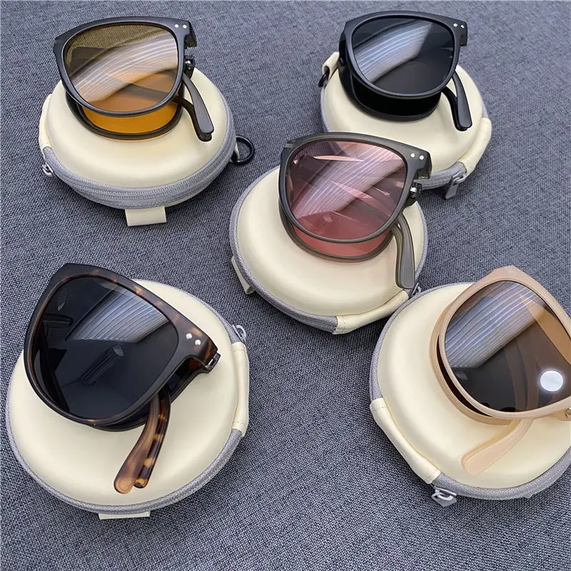 Lunettes de soleil pliables et ultra-légères pour hommes et femmes