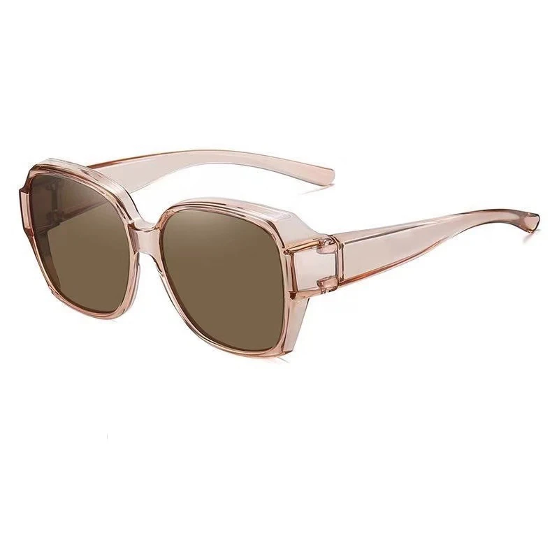 Lunettes de Soleil Polarisées Rondes Rétro pour Sur-Lunettes vue 2