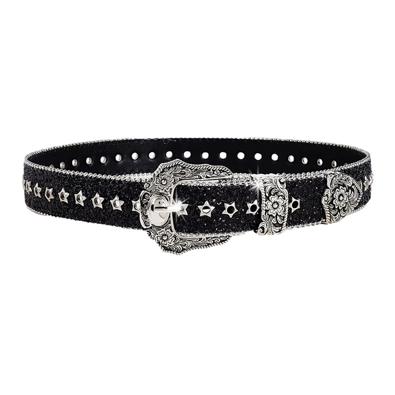 Ceinture Gothique en Strass pour Femme - Style Rétro Cowboy Y2K image 5