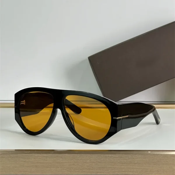 Lunettes de Soleil Pilote Surdimensionnées - Style Rétro Luxueux