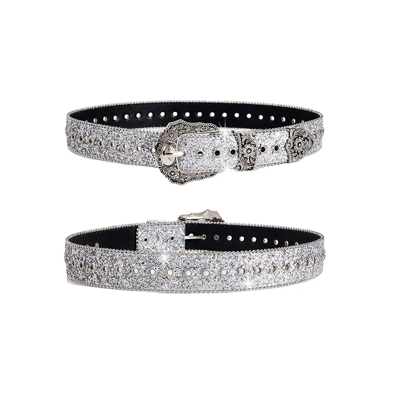 Ceinture Gothique en Strass pour Femme - Style Rétro Cowboy Y2K image 4