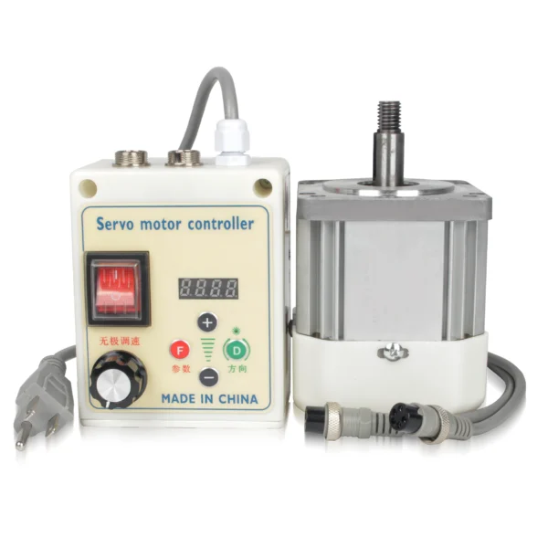 Kit de servomoteur sans balais avec arbre fileté et contrôleur 220V