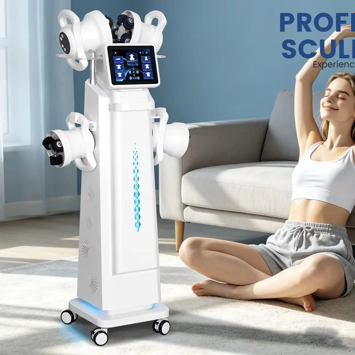 Système de rouleaux de modelage corporel MYOslim avancé