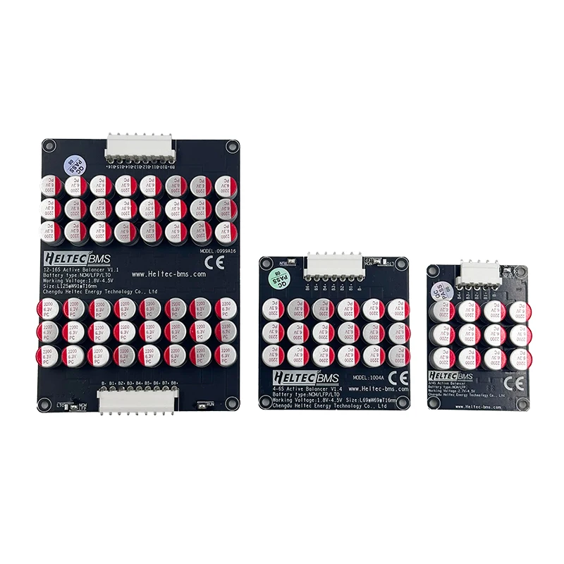 Égaliseur Actif et Équilibreur de Cellules pour Packs Batteries Lithium 2S-24S vue 2