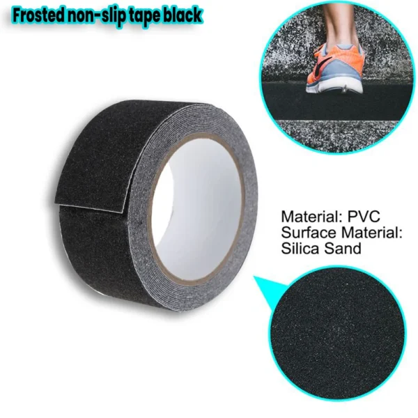 Bande adhésive antidérapante robuste 5 cm x 5 m pour sécuriser vos sols et escaliers