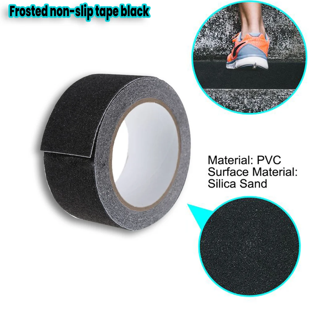 Bande adhésive antidérapante robuste 5 cm x 5 m pour sécuriser vos sols et escaliers