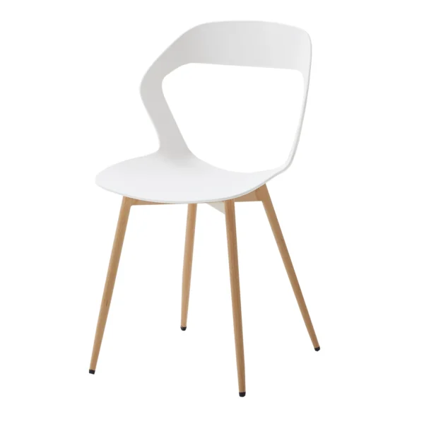 Lot de 6 Chaises de Salle à Manger Design Nordique et Épuré vue 2