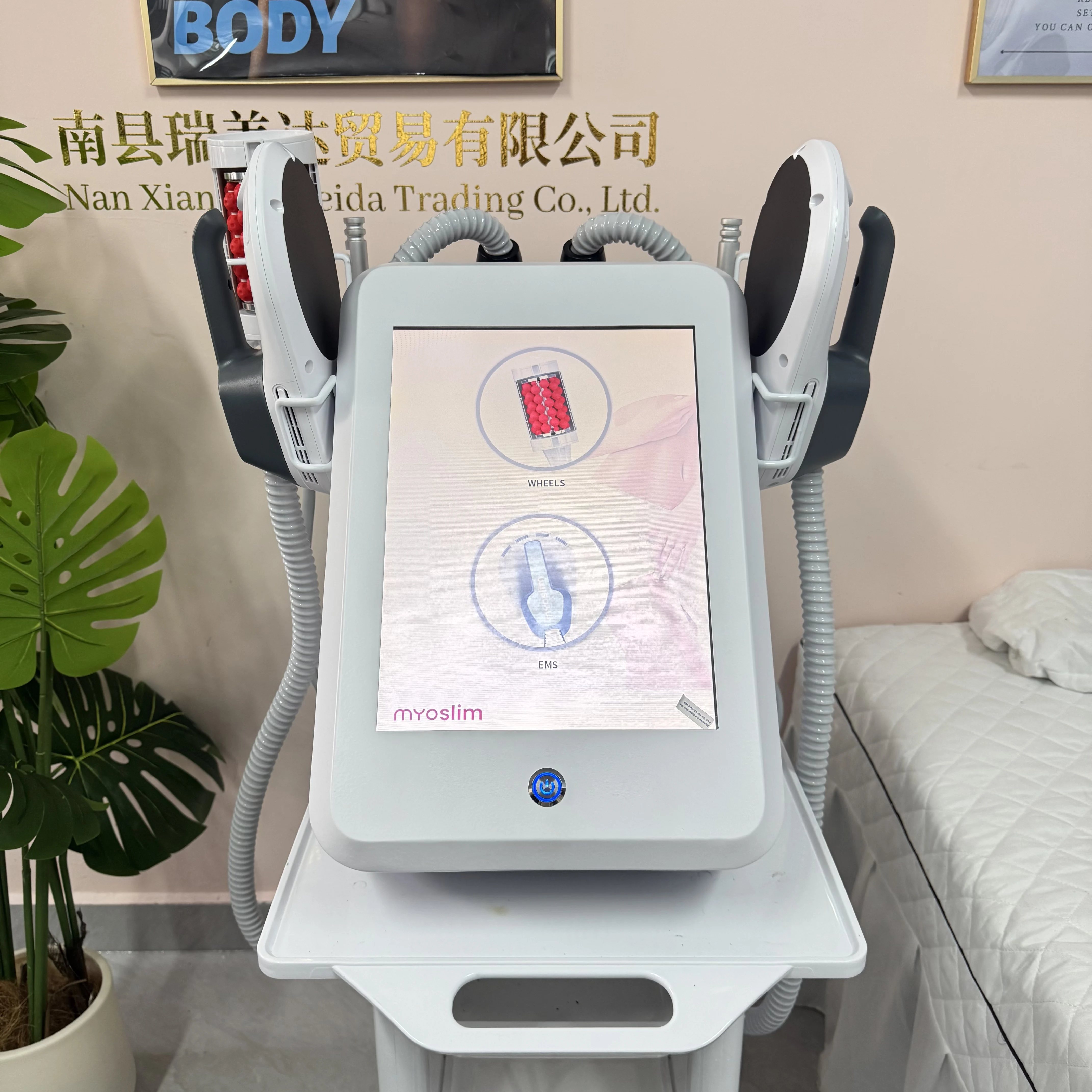 Appareil de modelage corporel Myoslim 6500W et stimulation EMS avec 4 poignées image 3