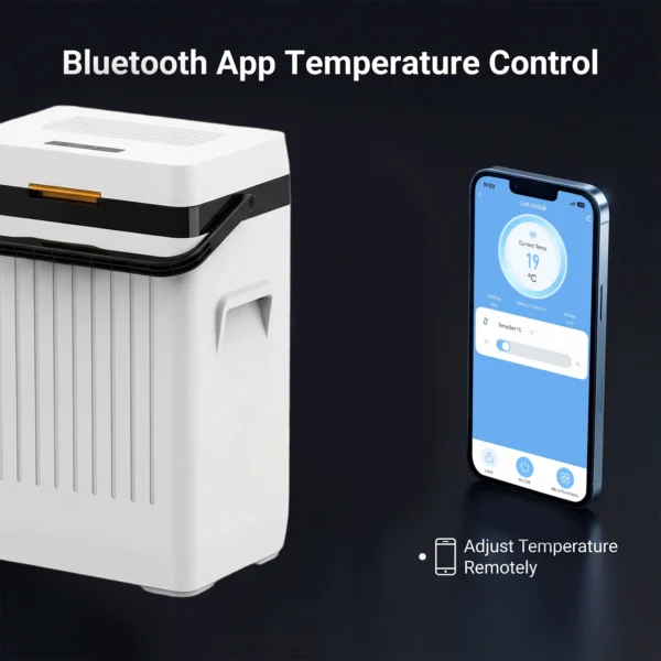 Réfrigérateur Portable pour Voiture et Camping Podofo Compresseur et Glacière Électrique vue 2