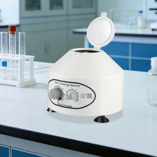 Centrifugeuse Électrique de Laboratoire 220V - 6 Tubes de 20 ml - 4000 tr/min vue 2