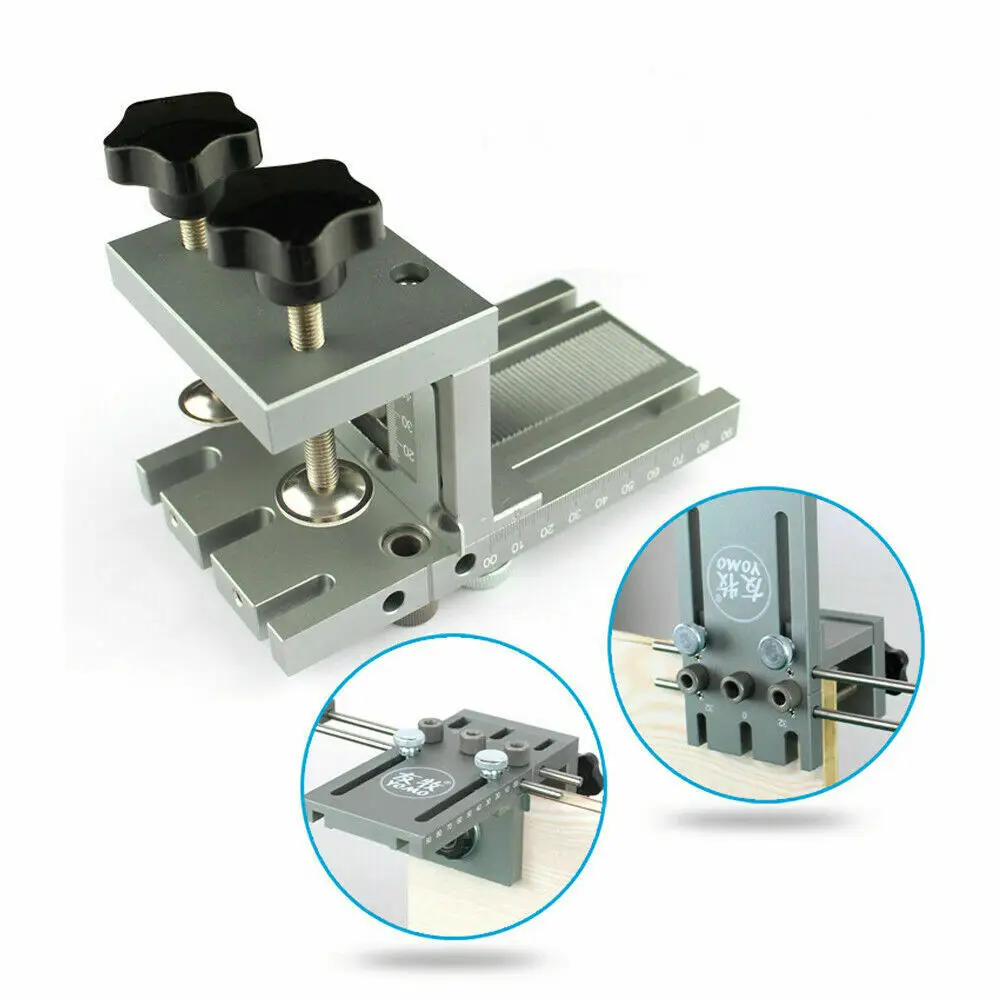 Gabarit de perçage de cheville 3 en 1 - Kit de guidage pour assemblages précis 6/8/10 mm image 3