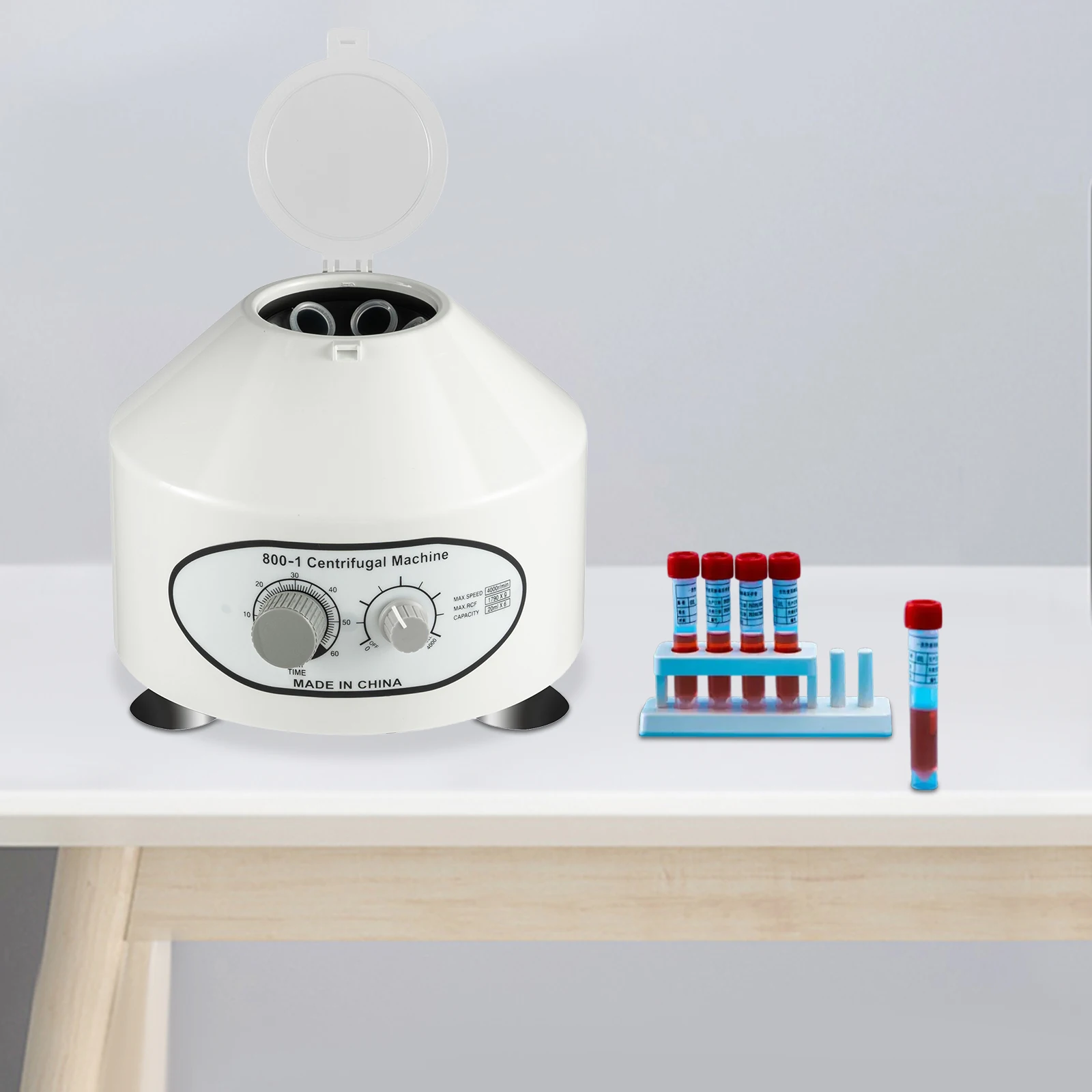 Centrifugeuse Électrique de Laboratoire 220V - 6 Tubes de 20 ml - 4000 tr/min image 4
