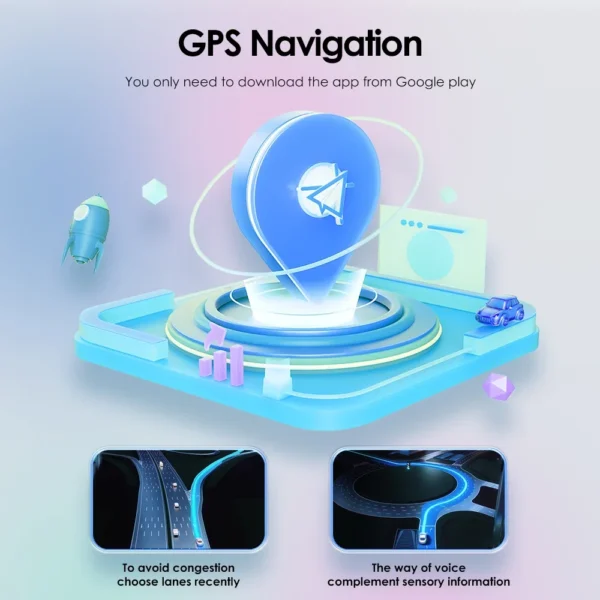 Autoradio Multimédia Intelligent CarPlay pour MAZDA 2 (2007-2014) vue 2