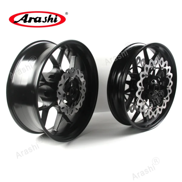 Jeu de Jantes et Rotors de Disque de Frein Arashi pour HONDA CBR1000RR 2006-2016