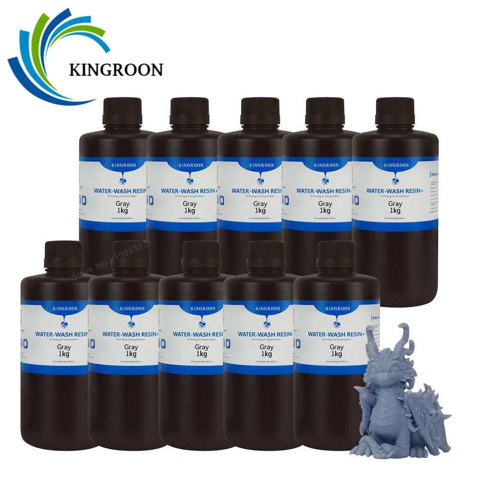 Résine Photopolymère Standard Lavable à l'Eau KINWords 405nm pour Imprimante 3D LCD vue 2