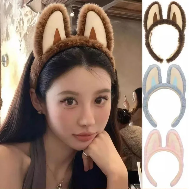 Serre-tête oreilles en peluche douce style Cosplay et Lolita image 4