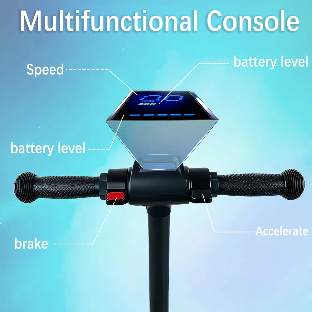 Trottinette Électrique Enfant AATOTMGO Pliable 125W 16 km/h image 4