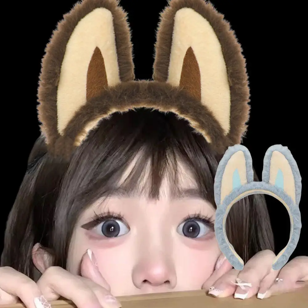 Serre-tête oreilles en peluche douce style Cosplay et Lolita
