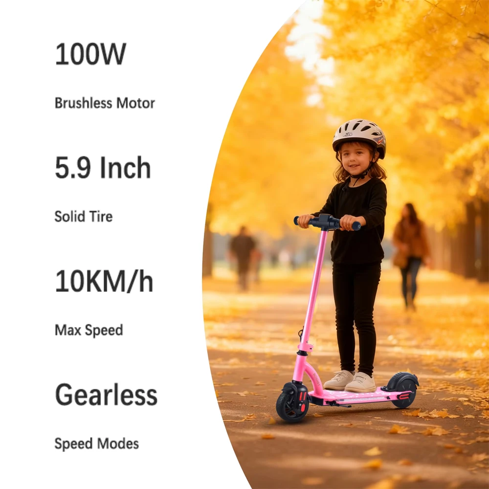 Trottinette Électrique Enfant AATOTMGO Pliable 125W 16 km/h image 6