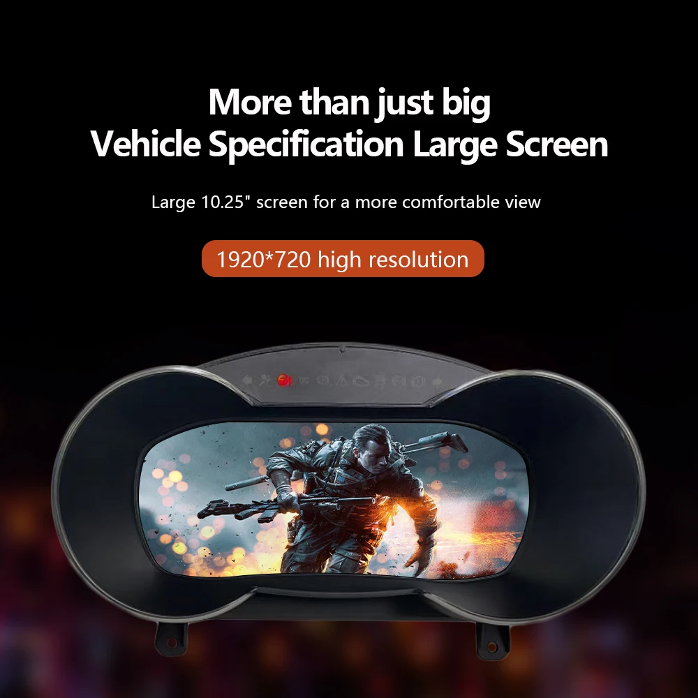 Tableau de Bord Numérique 12.3 Pouces pour Audi TT 2008-2015 - Cockpit Virtuel LCD image 6