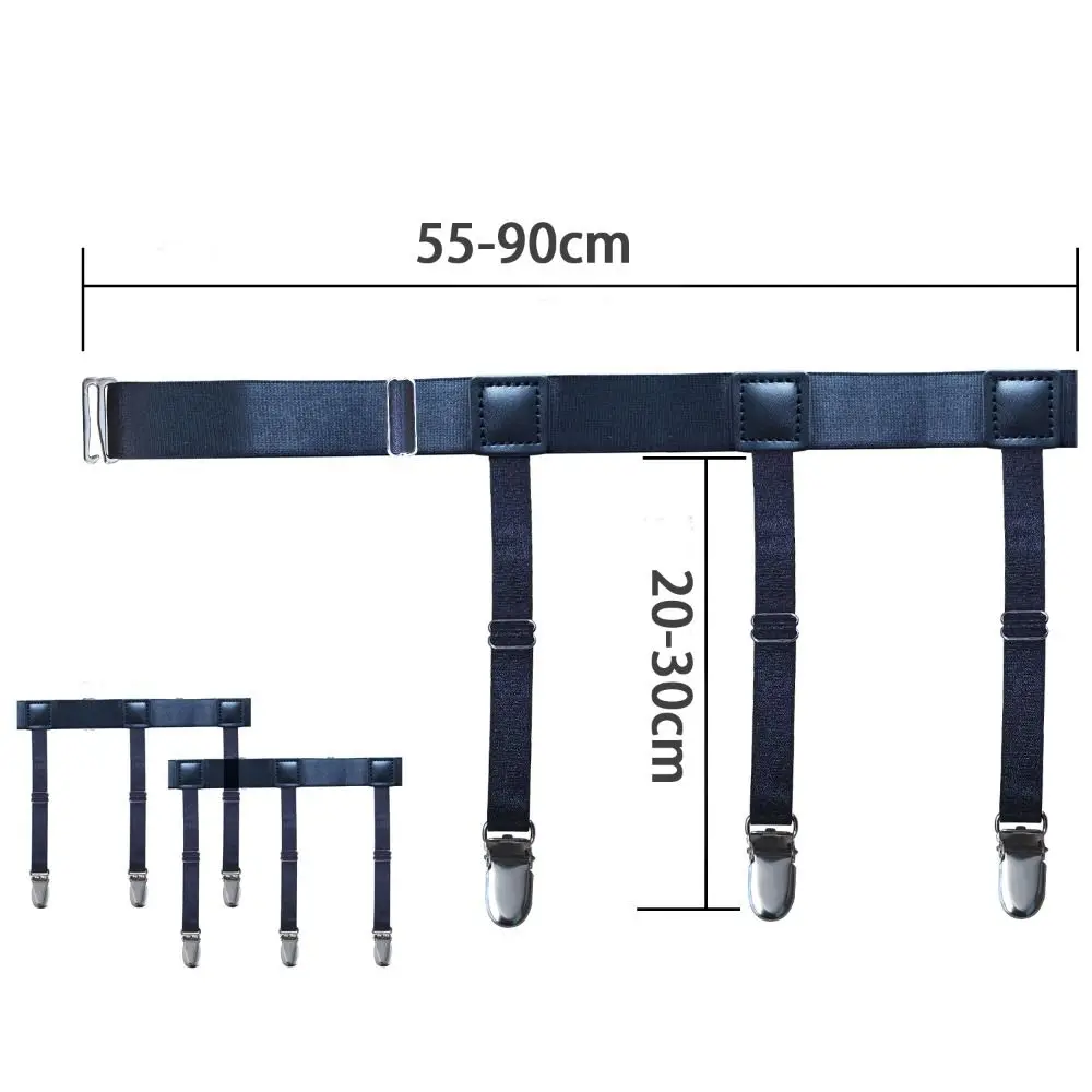Bretelles de Maintien Élastiques pour Chemise - Jarretières de Cuisse Réglables image 6