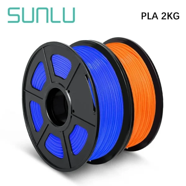 Filament SUNLU PLA 1.75 mm pour Impression 3D - Bobine de 1 KG / 2 KG