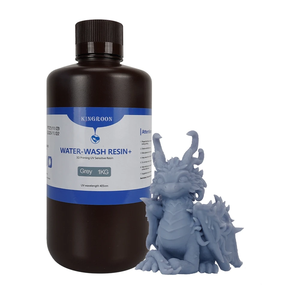 Résine Photopolymère Standard Lavable à l'Eau KINWords 405nm pour Imprimante 3D LCD image 3