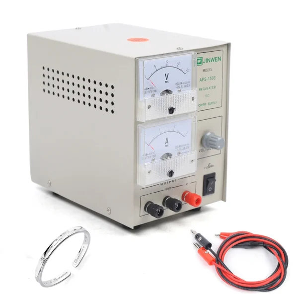 Kit de Galvanoplastie Professionnel pour Bijoux - Machine de Placage d'Or et Métaux