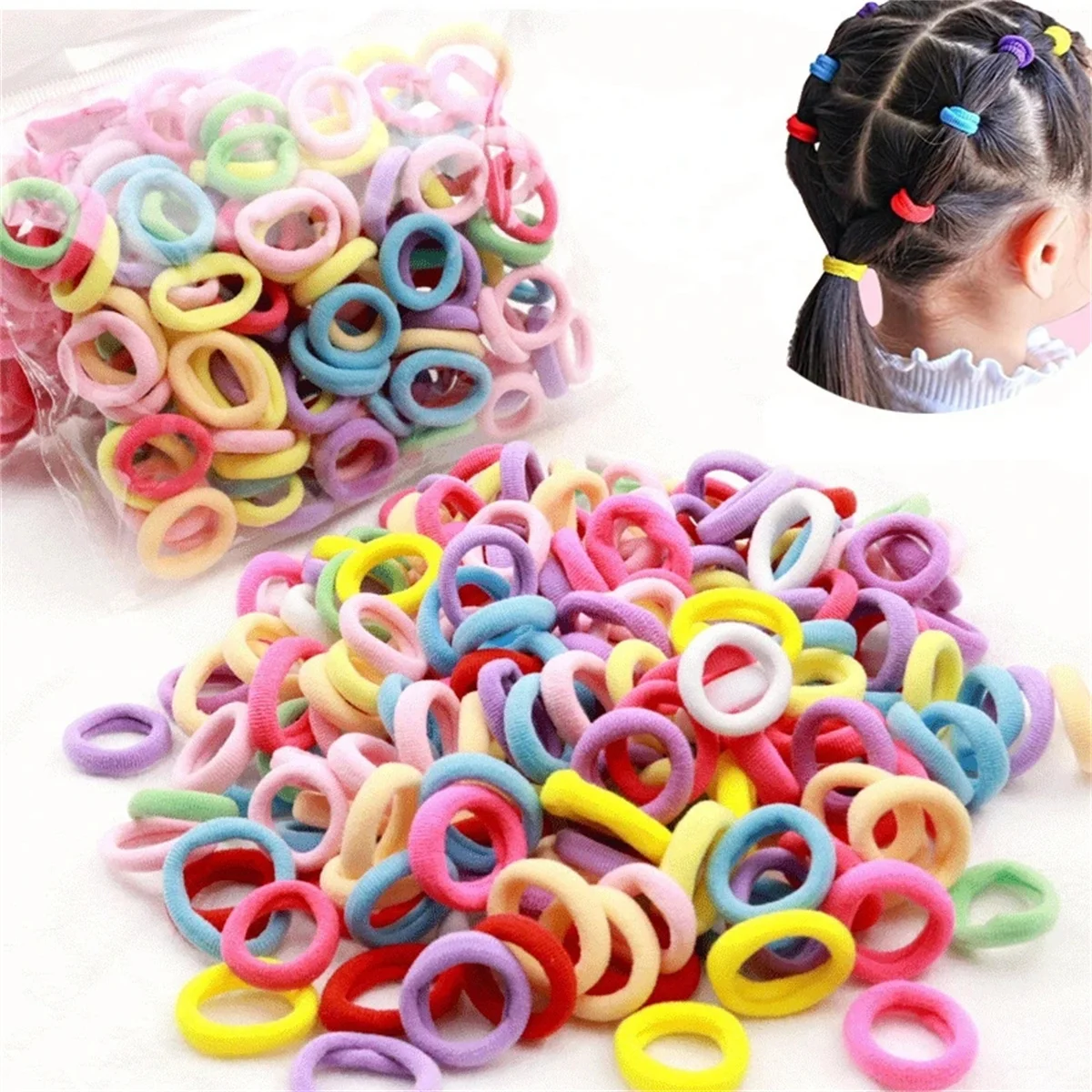 Lot d'élastiques à cheveux et accessoires indispensables pour queues de cheval image 6