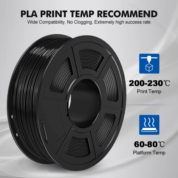 Filament SUNLU PLA 1.75 mm pour Impression 3D - Bobine de 1 KG / 2 KG vue 2
