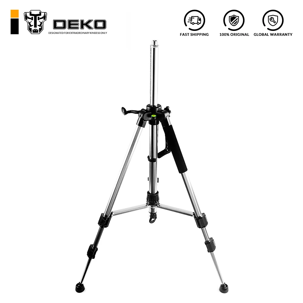 Trépied Professionnel en Carbone et Aluminium pour Niveau Laser - 120 cm