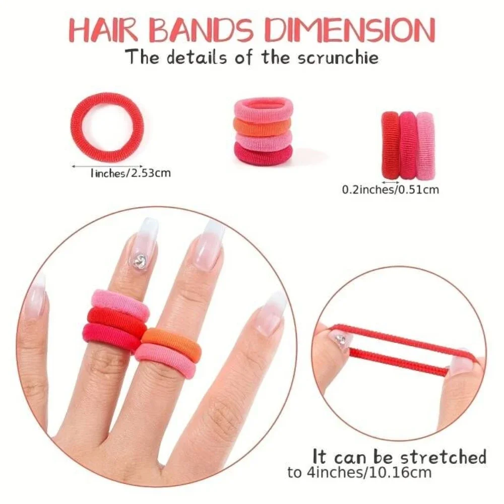 Lot d'élastiques à cheveux et accessoires indispensables pour queues de cheval image 3