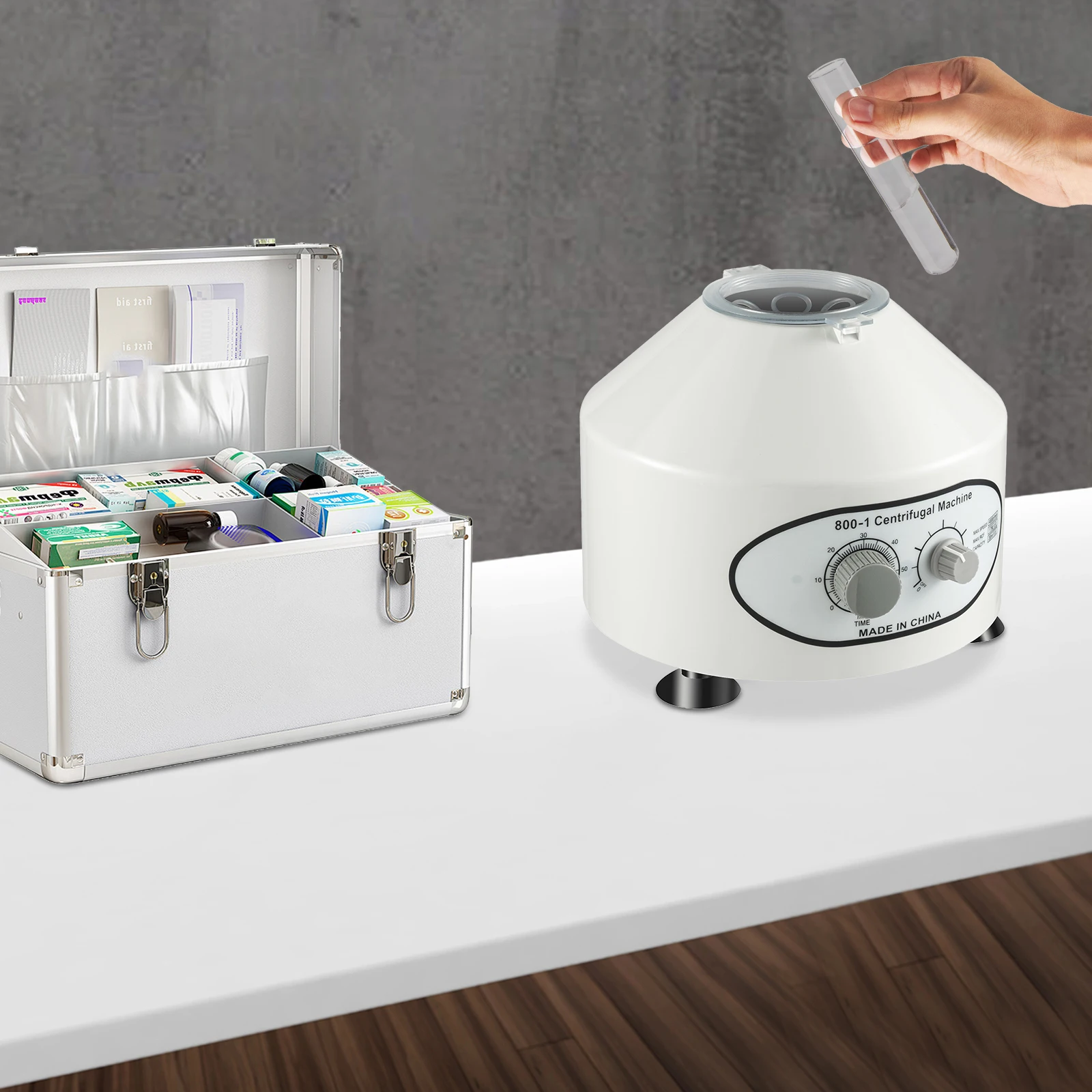 Centrifugeuse Électrique de Laboratoire 220V - 6 Tubes de 20 ml - 4000 tr/min image 5