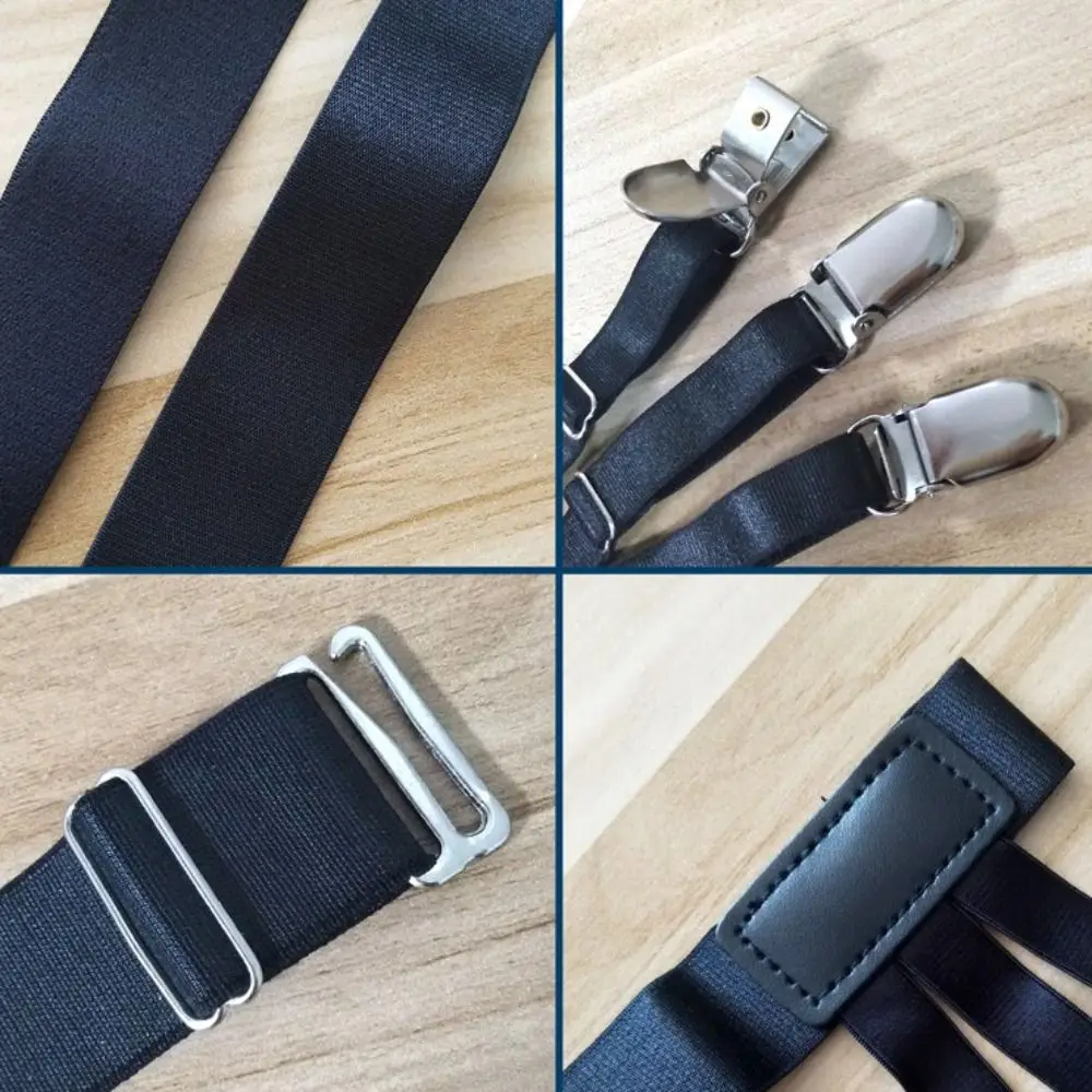 Bretelles de Maintien Élastiques pour Chemise - Jarretières de Cuisse Réglables image 4